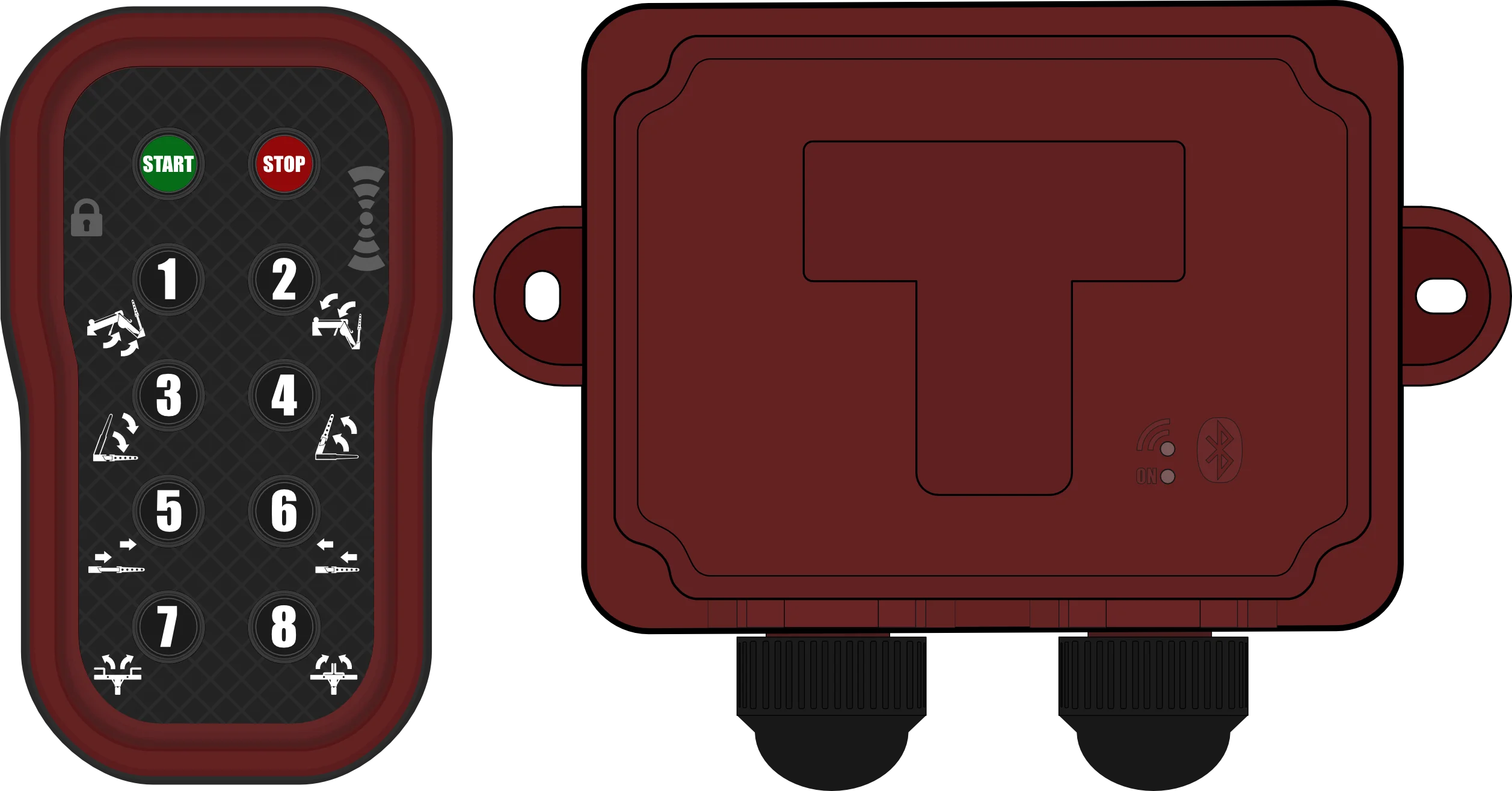 Towing remote and receiver Buy towing remote and receiver