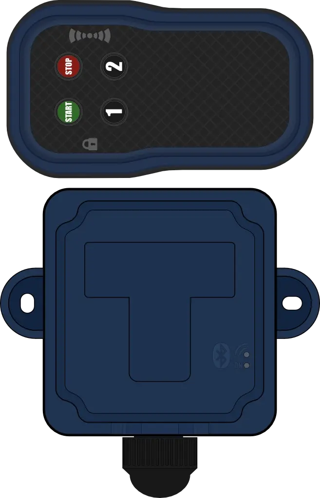 Industrial 2 buttons remotes Industrial 2 buttons remotes