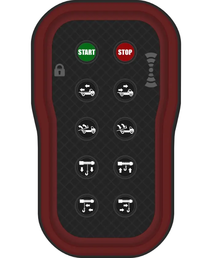 8 button tow truck remote Quality 8 button remote